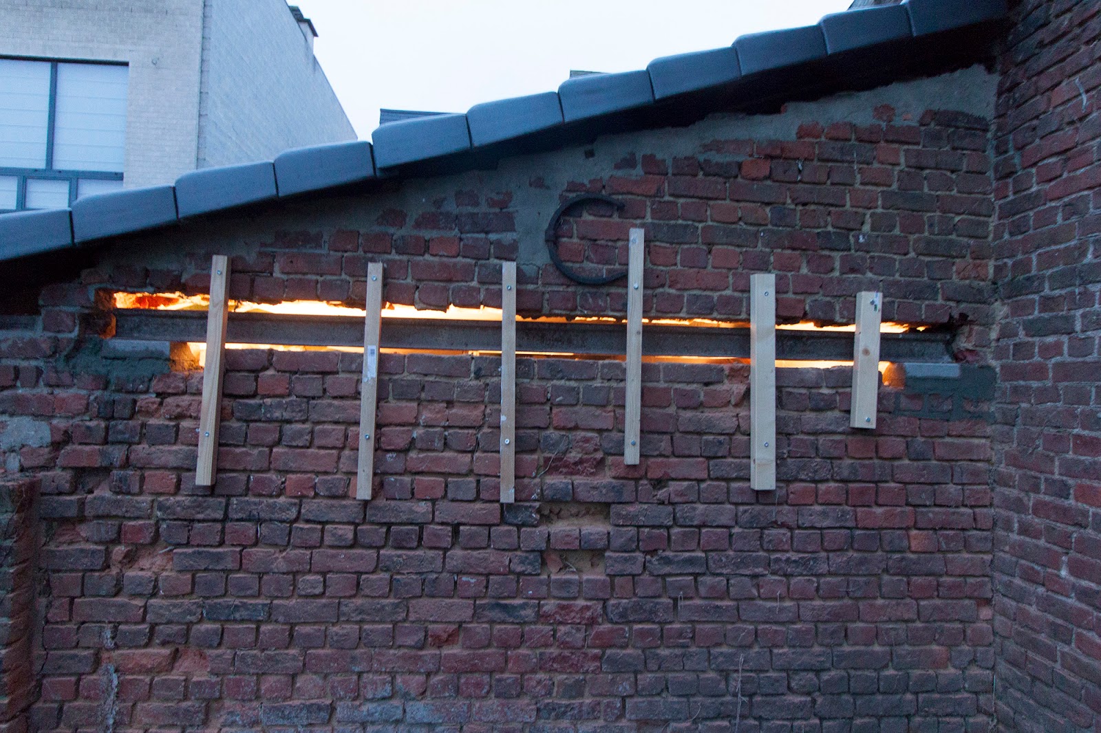 Sliding door beam